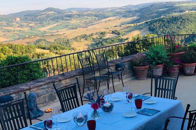 La terrazza panoramica