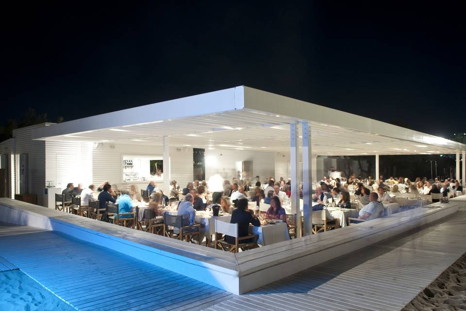 Beach restaurant