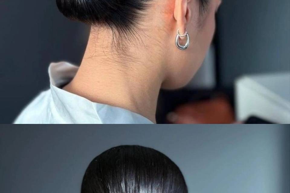 Chignon elegante