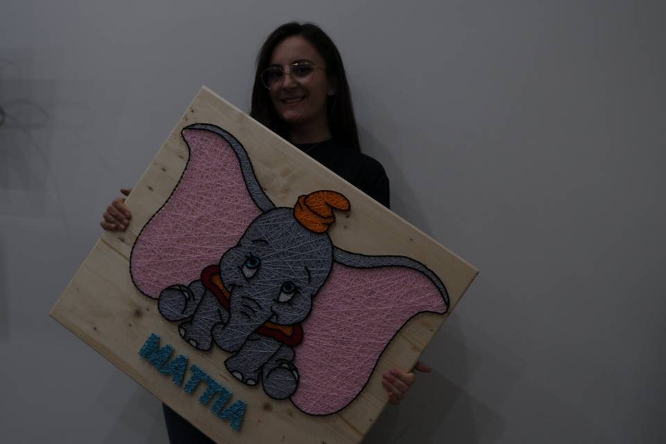 Dumbo con nome personalizzato