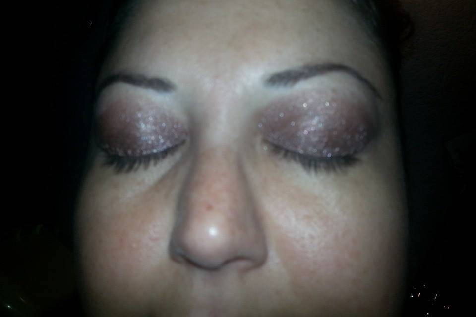 Trucco Mauve scintillante