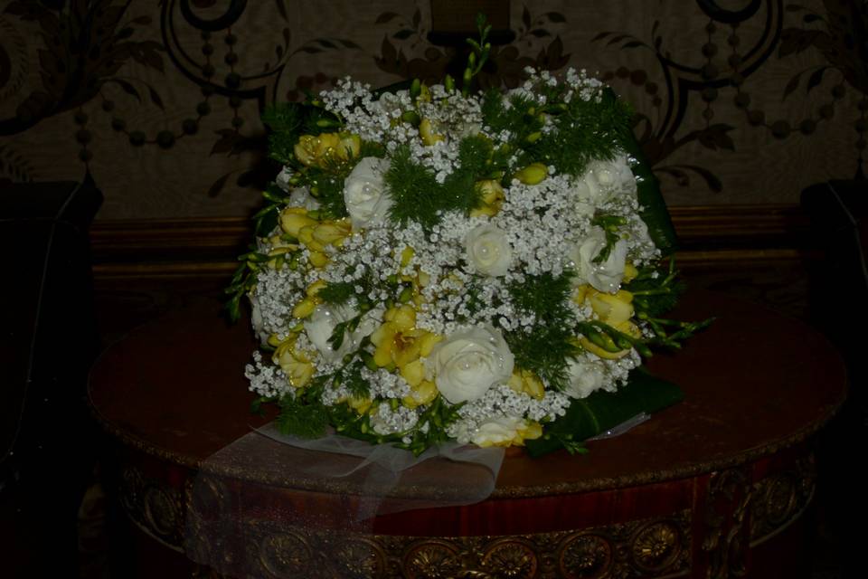 Bouquet tondo