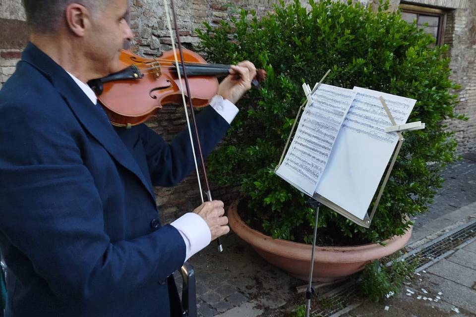 Durante la cerimonia