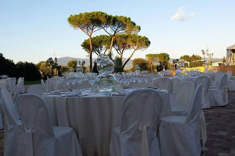 Pranzo  in giardino