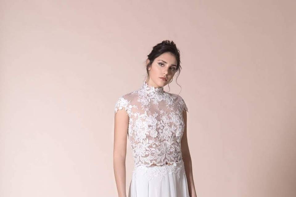 Pizzo e chiffon