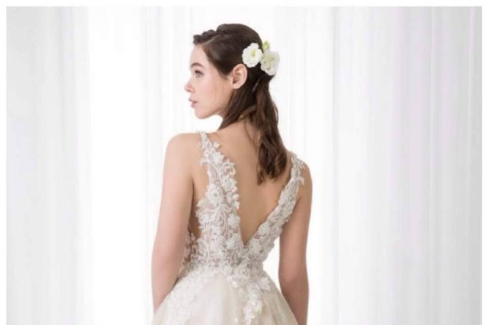 Sposa bicolore