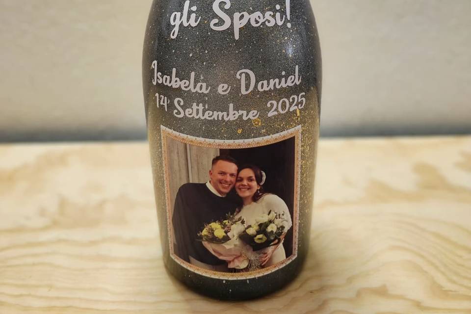Bottiglia + etichetta