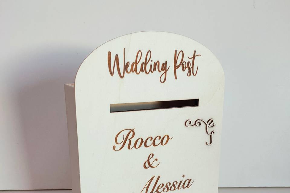 Portalettere matrimonio