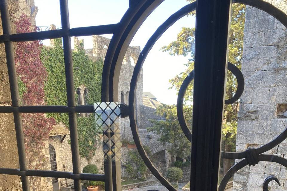 Vista della Corte dai Saloni