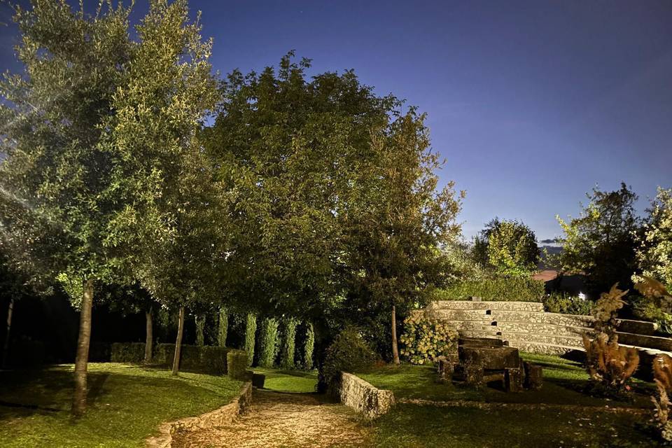 Il Parco al tramonto