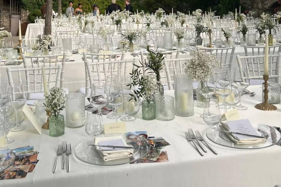 Mise en place nel Parco