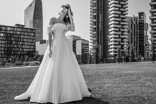 Giarrettiera, sì o no? - Daniela sposa Mirano - abiti da sposa