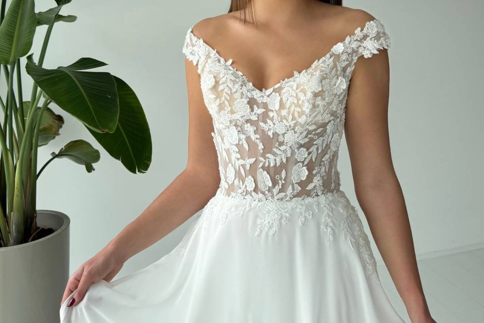 Abito Sposa Chiffon