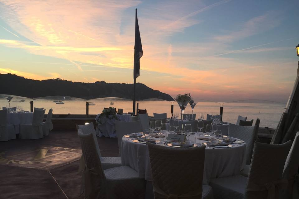 Cena tramonto