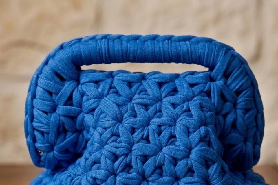 Mini clutch stella blu