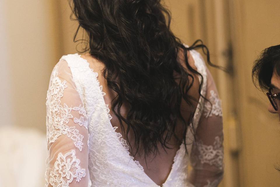 Preparazione sposa