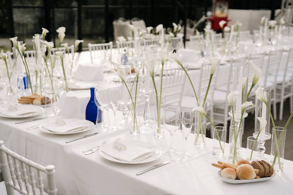 Mise en place Villa Nobel