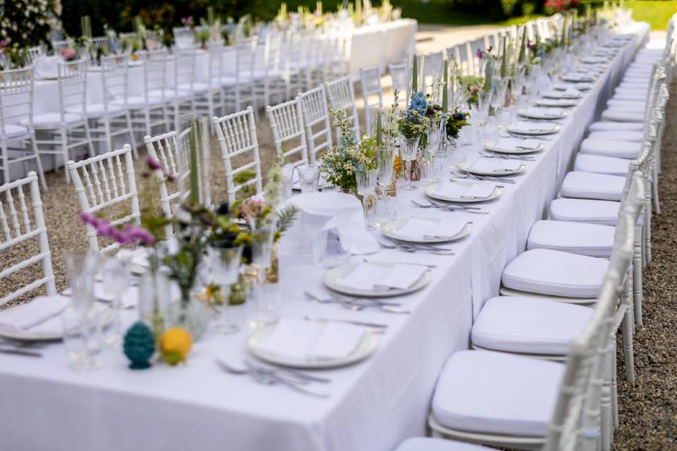 Mise en place Villa Nobel