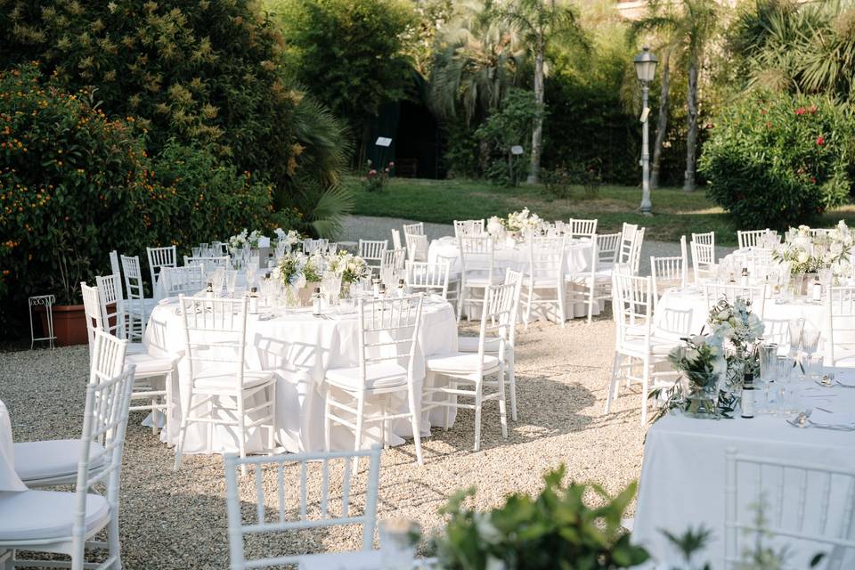 Mise en place Villa Nobel