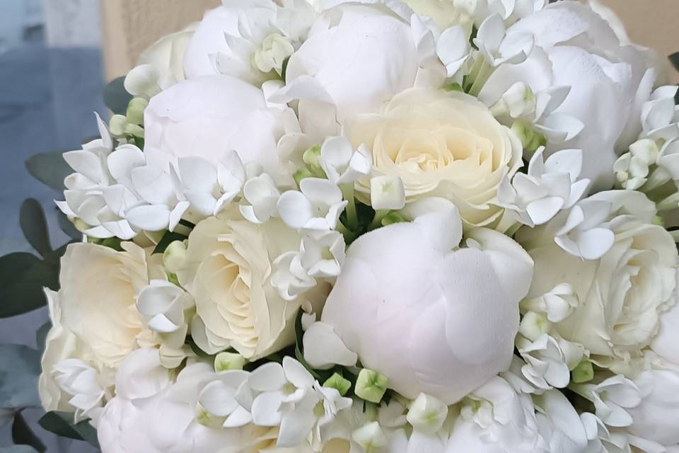 Bridal (bouqet sposa peonia)