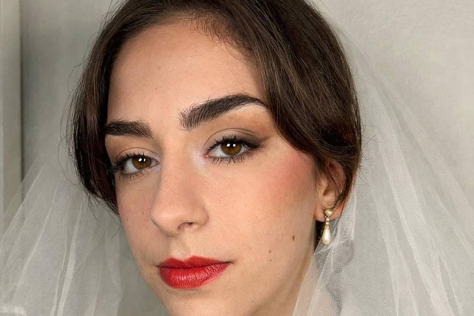 Trucco sposa matte