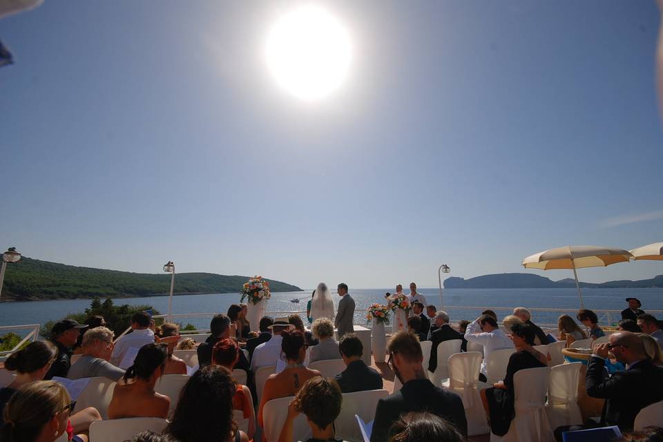 Wedding on the sea