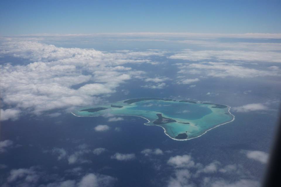 La Polinesia dal cielo