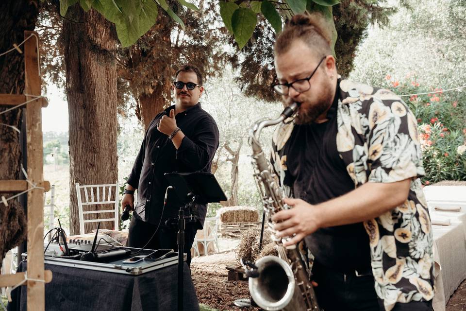 Aperitivo time sing e sax