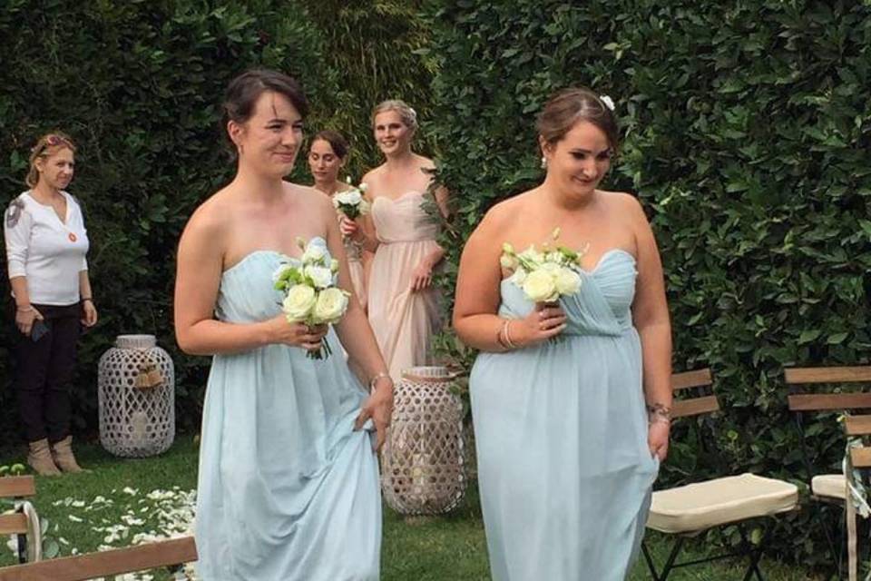 Bridesmaid dresses