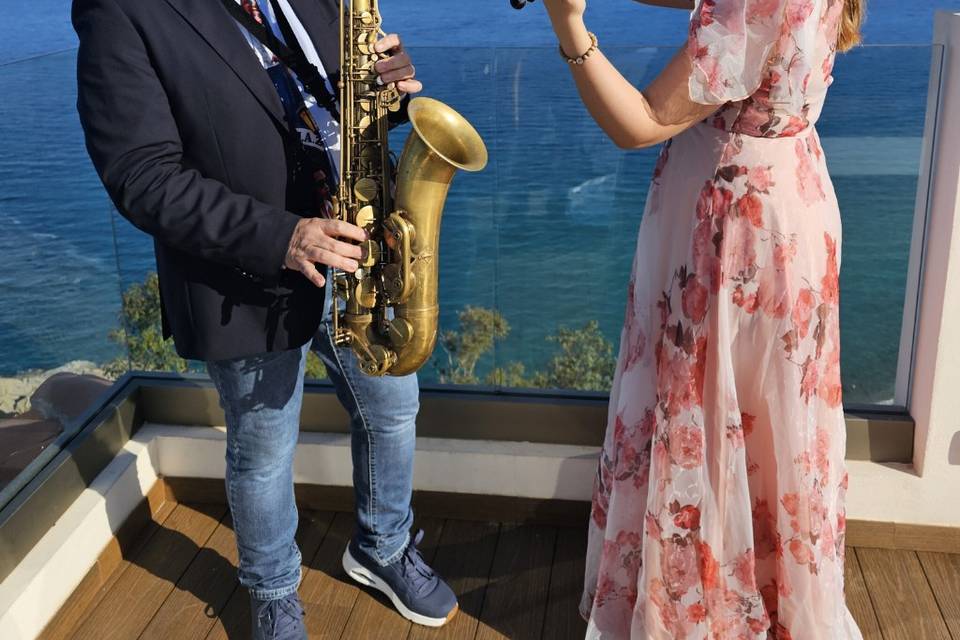 Sax e violino