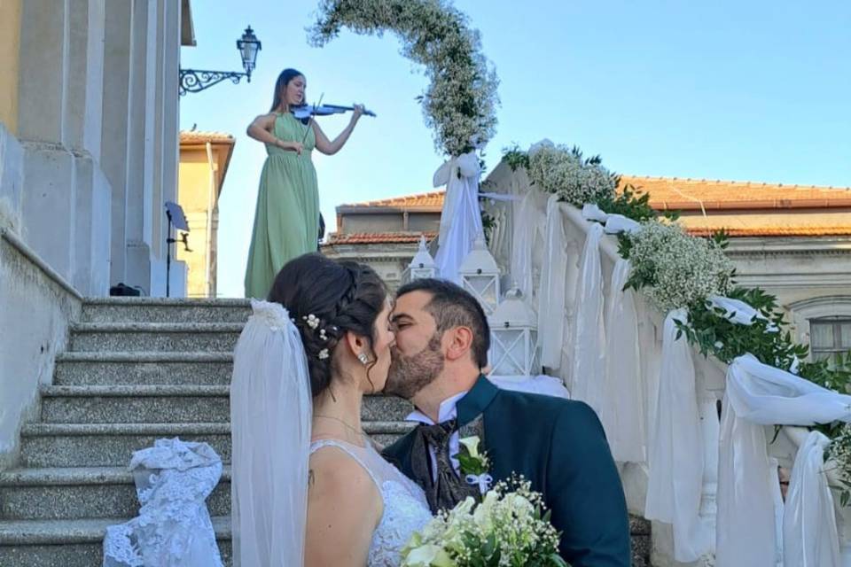 Violino uscita sposi