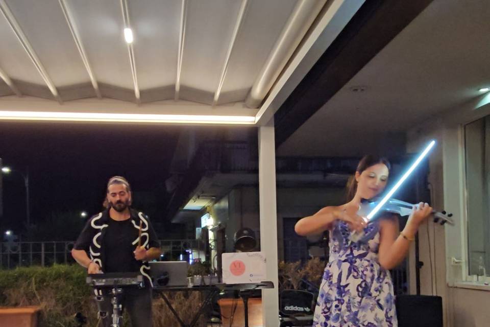 Violino e percussioni