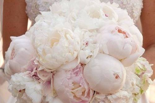 Bouquet  peonie e ortensie
