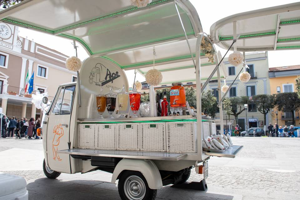 Retro carretto allestito