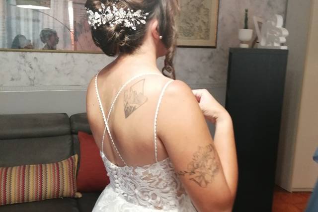 Acconciature sposa Francesca