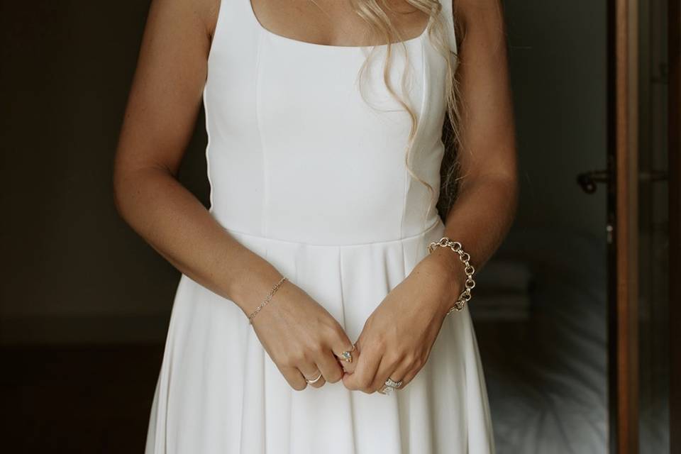 Bridal look