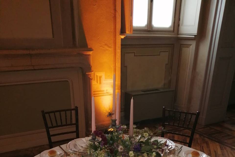 Allestimento nelle salette