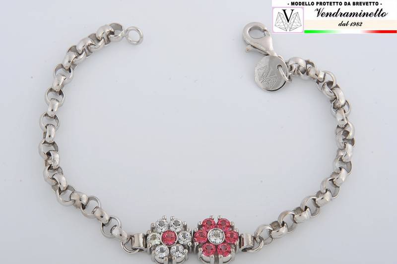 Bracciale -Argento,pietre vere