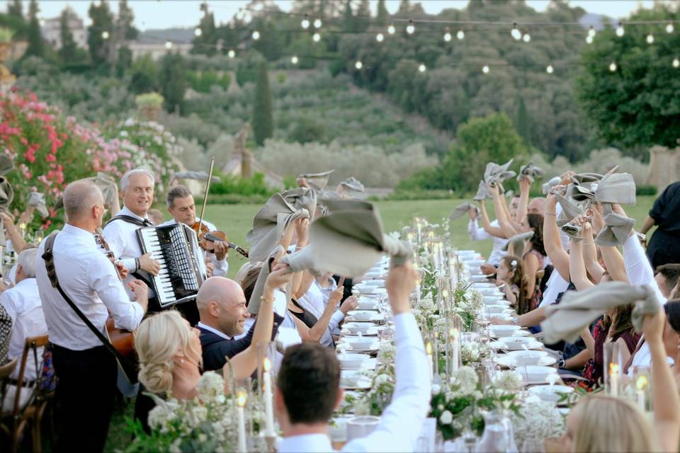 Italina wedding at Lilliano