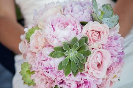 Bouquet peonie