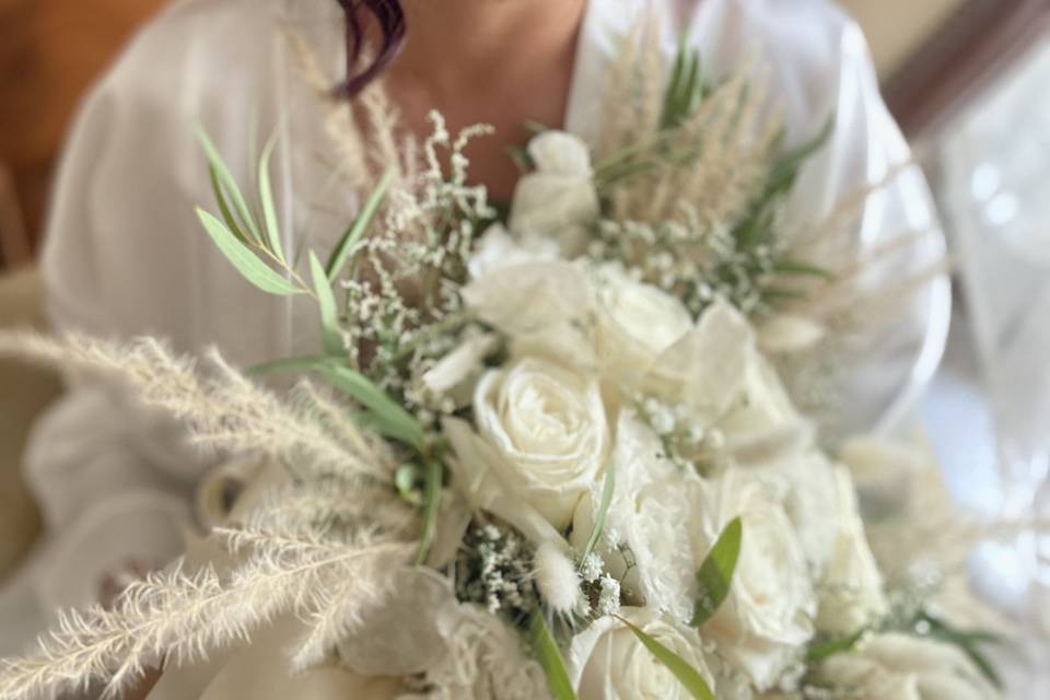 Bride hair