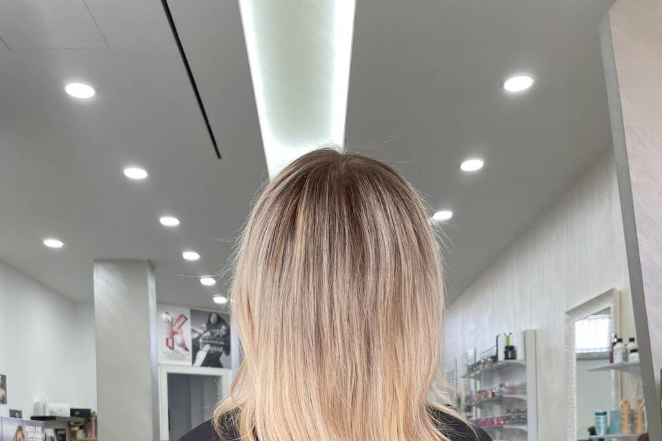 Degradè blonde