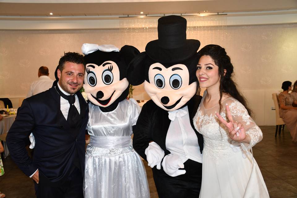 Minnie & Topolino Sposi