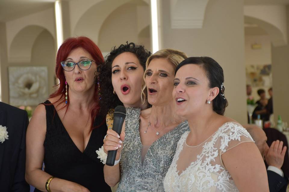 Karaoke con la sposa