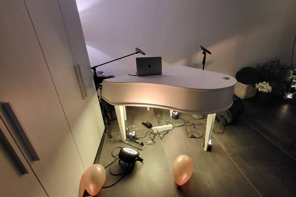Pianoforte bianco