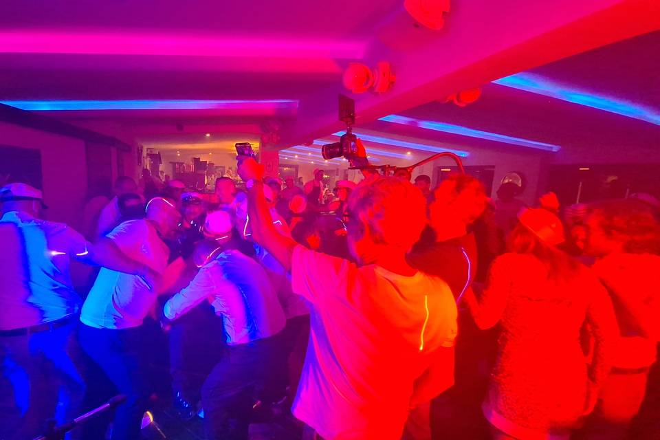 Wedding disco dance