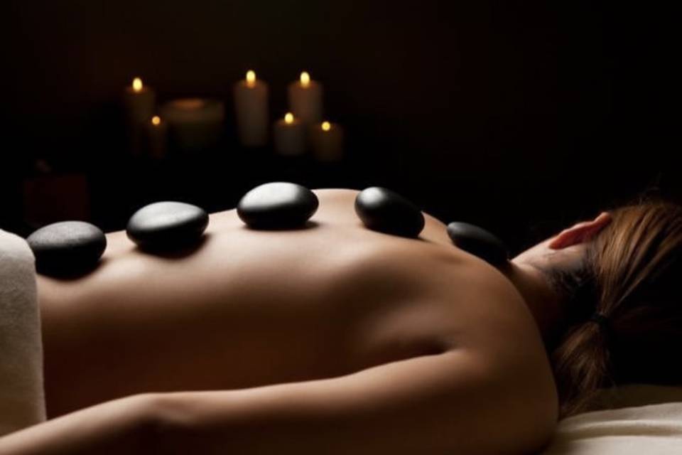 Hot stone massage