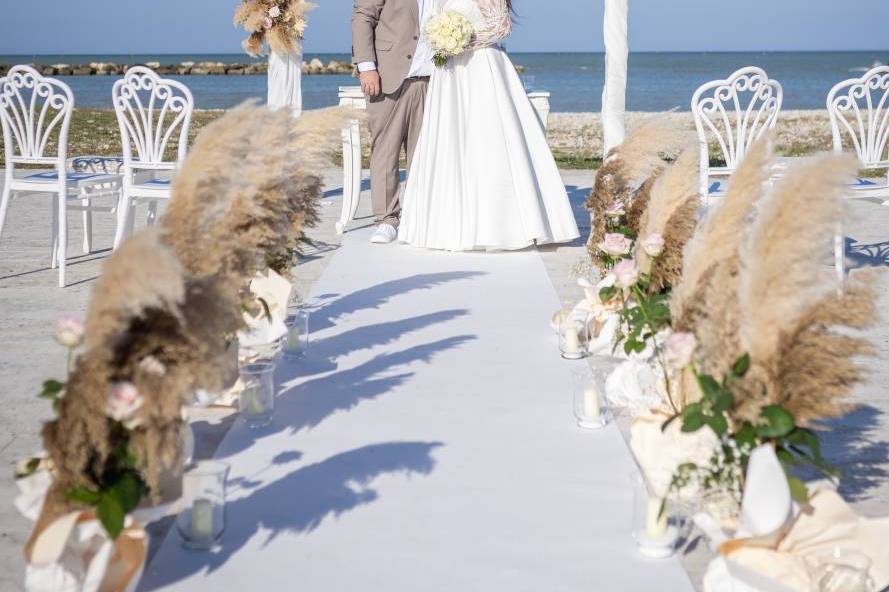 Sposa-matrimonio al mare