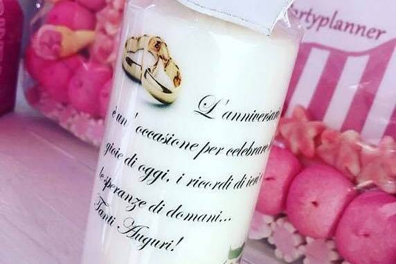 Candele personalizzate