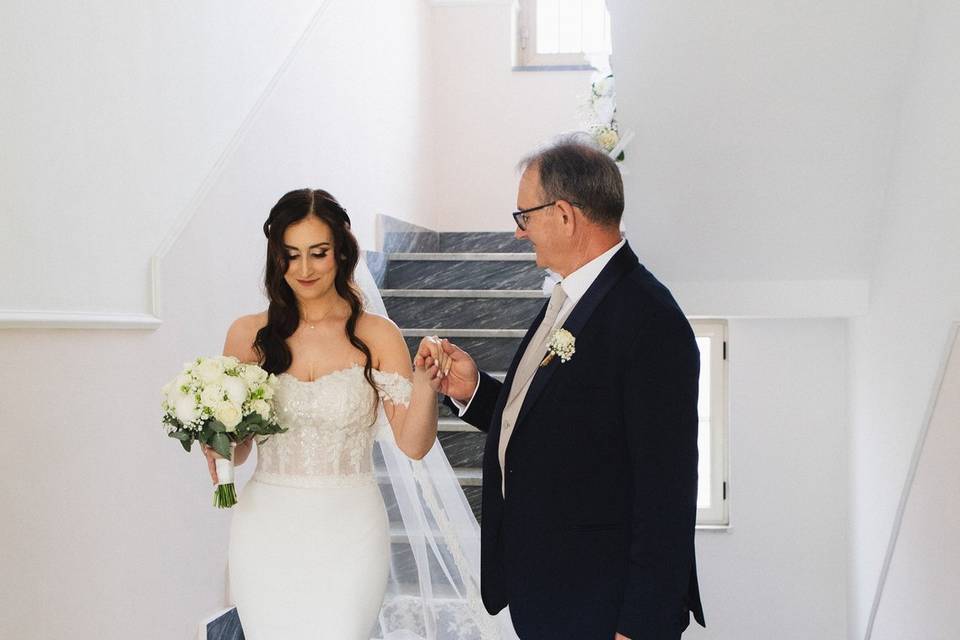 Uscita papà sposa